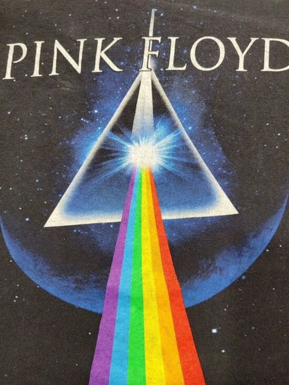 Pink Floyd Dark Side Of The Moon Graphic Tee Delta Pro Weight XL Black - Picture 3 of 9